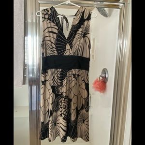 Black and Tan sexy summer dress